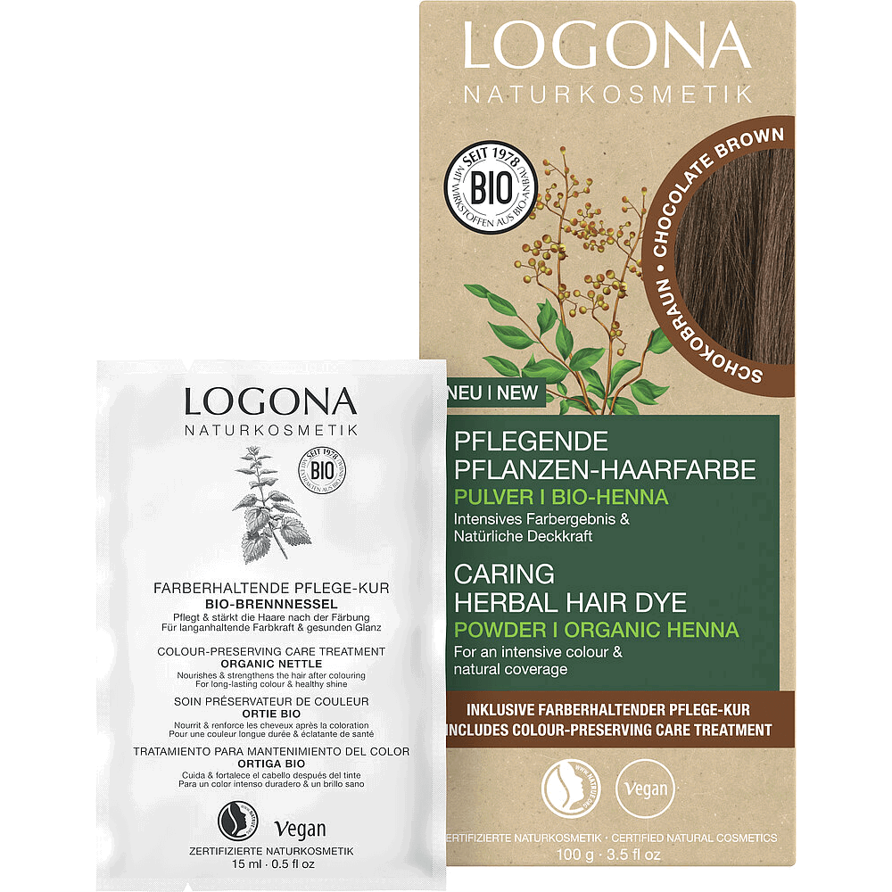 Logona Herbal Hair Color Chocolate Brown