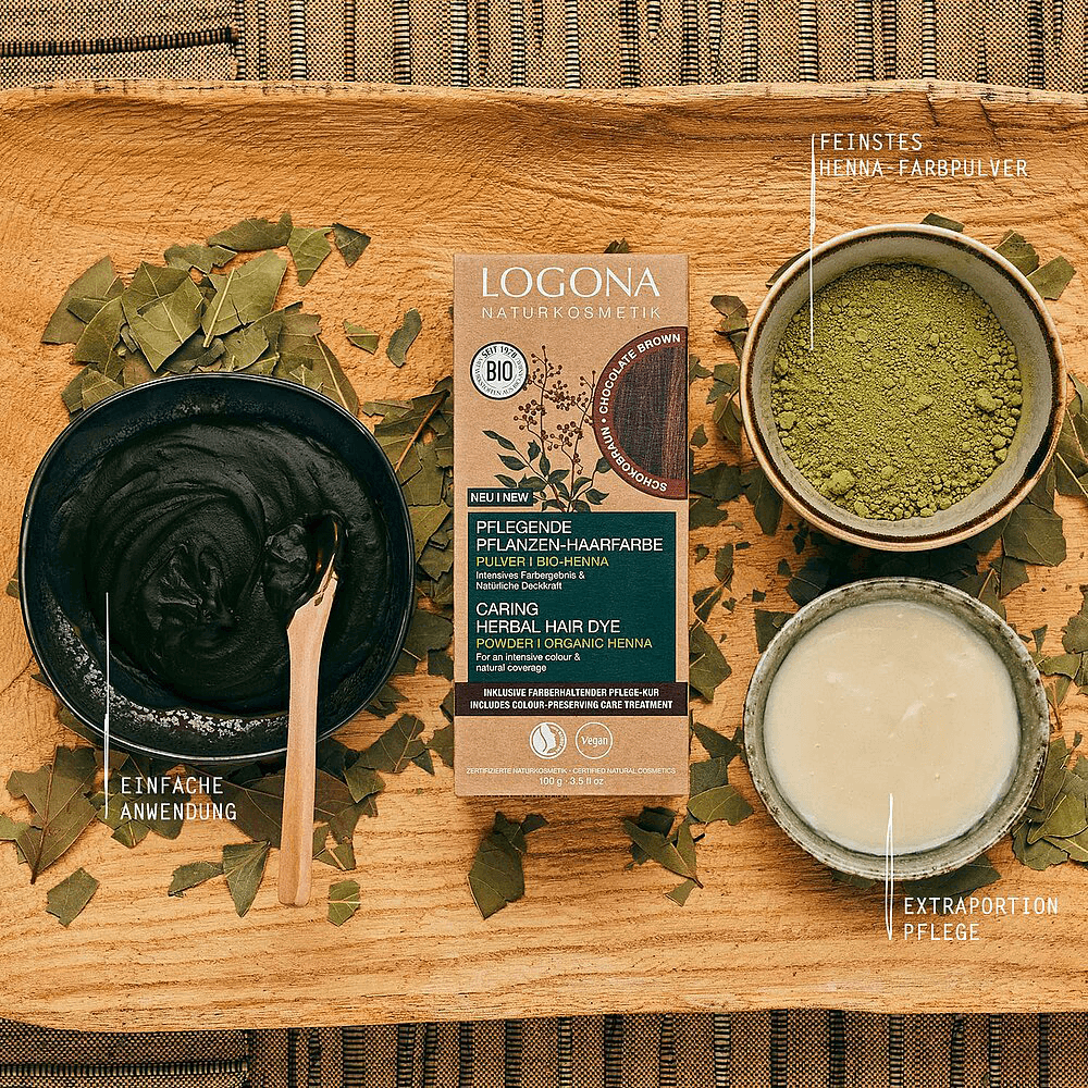 Logona Herbal Hair Color Chocolate Brown