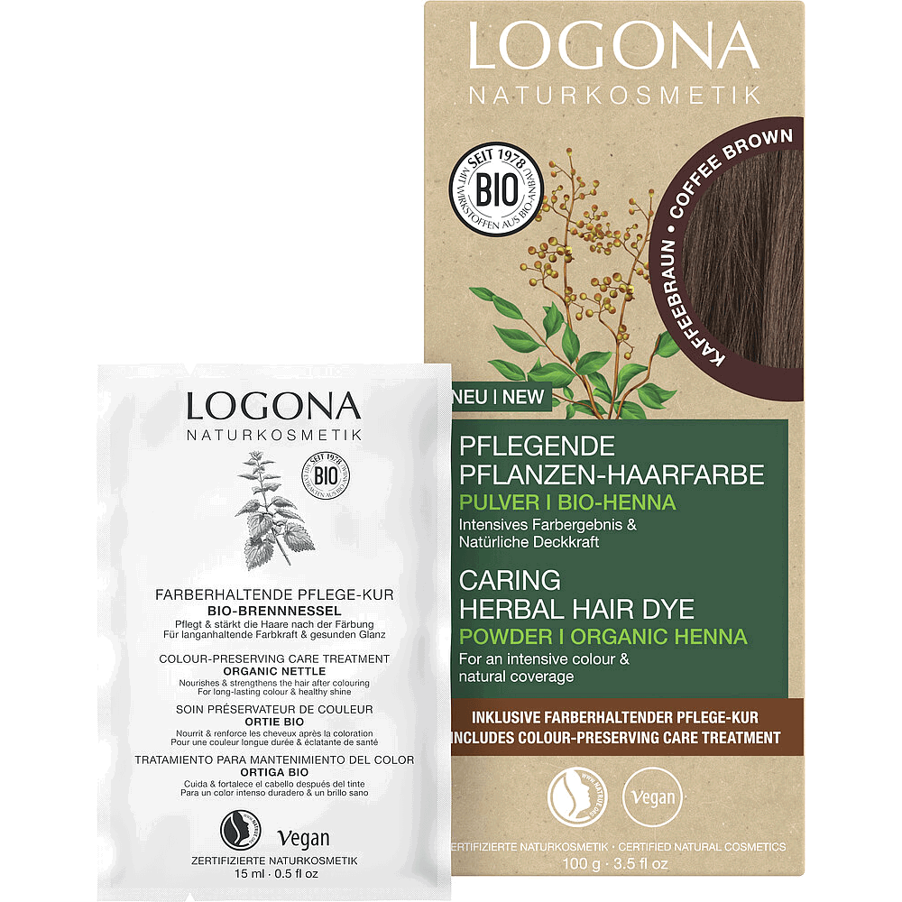 Logona Herbal Hair Color Coffee Brown
