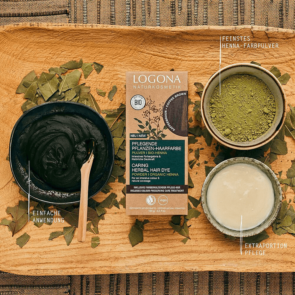 Logona Herbal Hair Color Coffee Brown