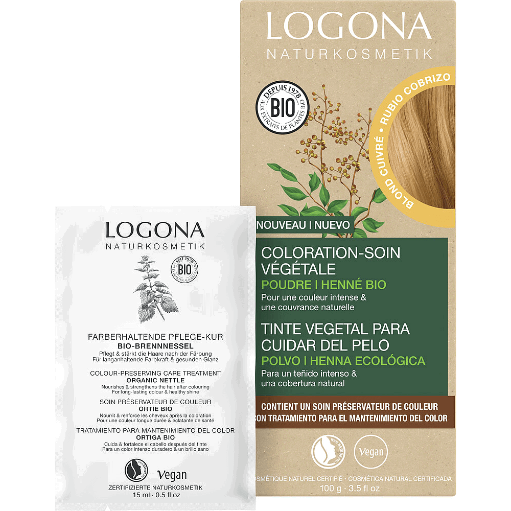 Logona Herbal Hair Color Copper Blonde