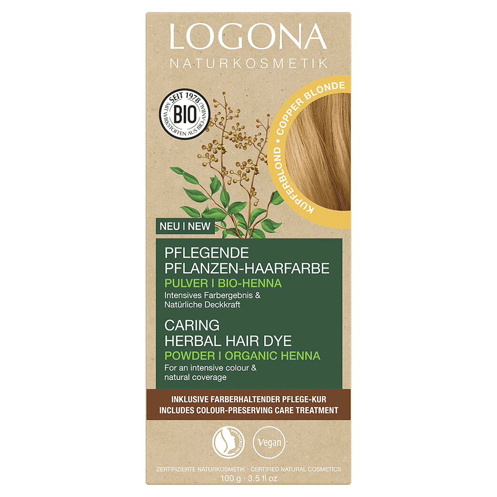 Logona Herbal Hair Color Copper Blonde