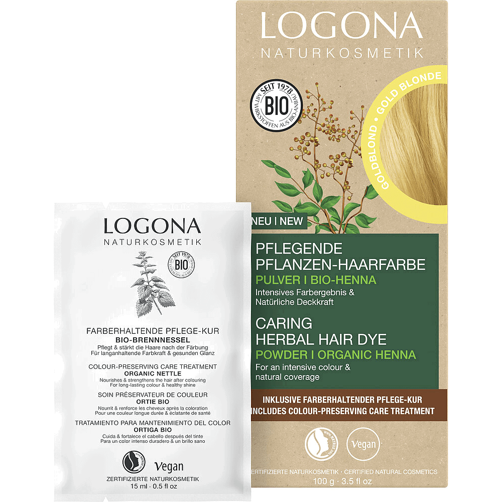 Logona Herbal Hair Color Gold Blonde