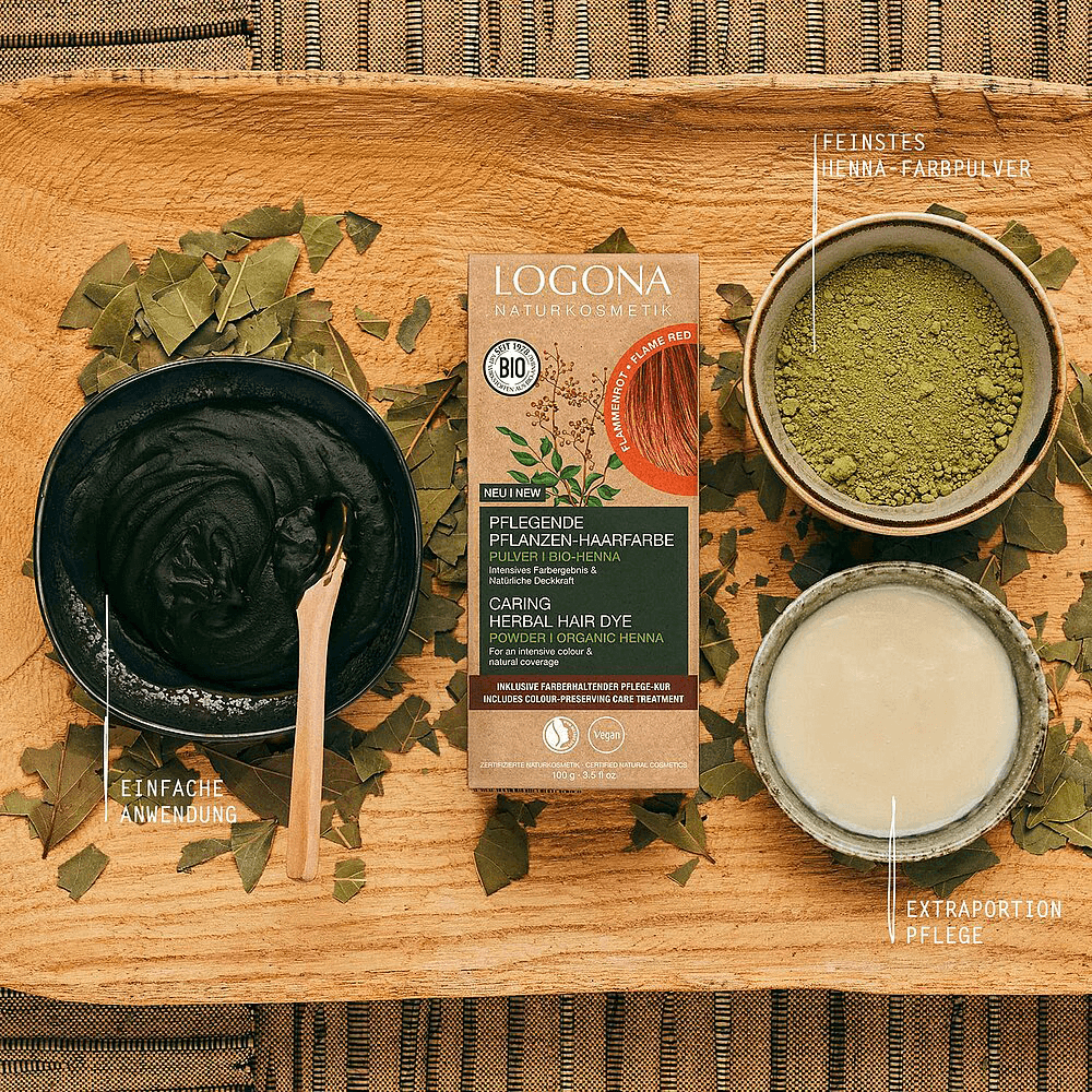 Logona Herbal Hair Color Flame Red