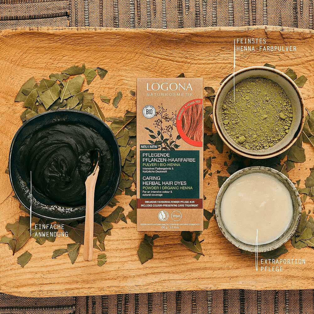 Logona Herbal Hair Color Henna Red
