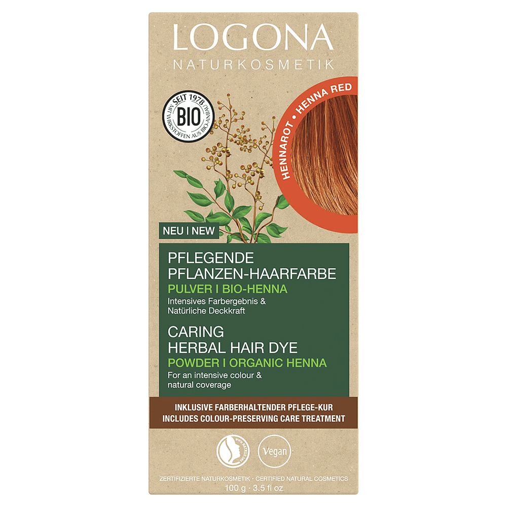 Logona Herbal Hair Color Henna Red