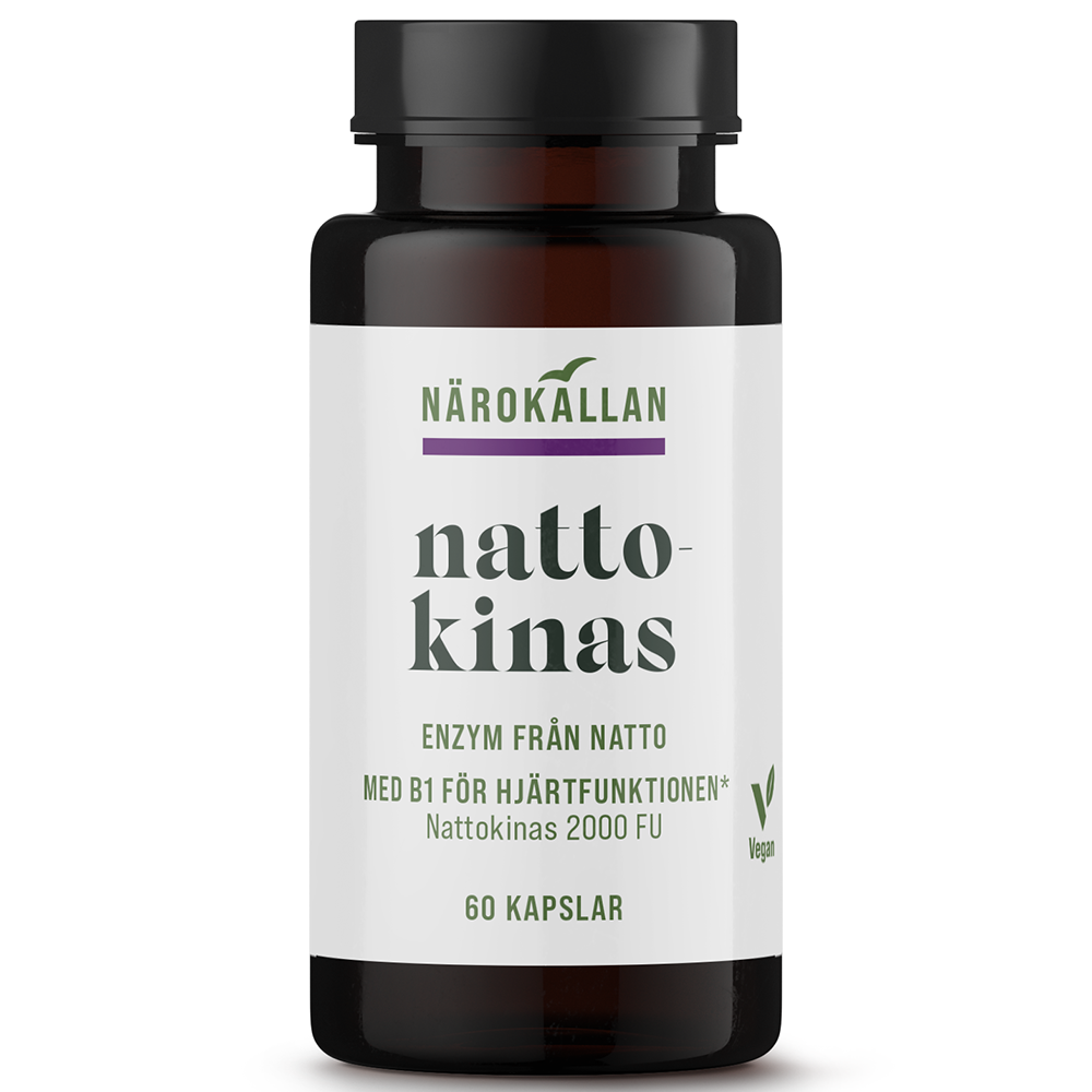 Närokällan Nattokinase, 60 capsules