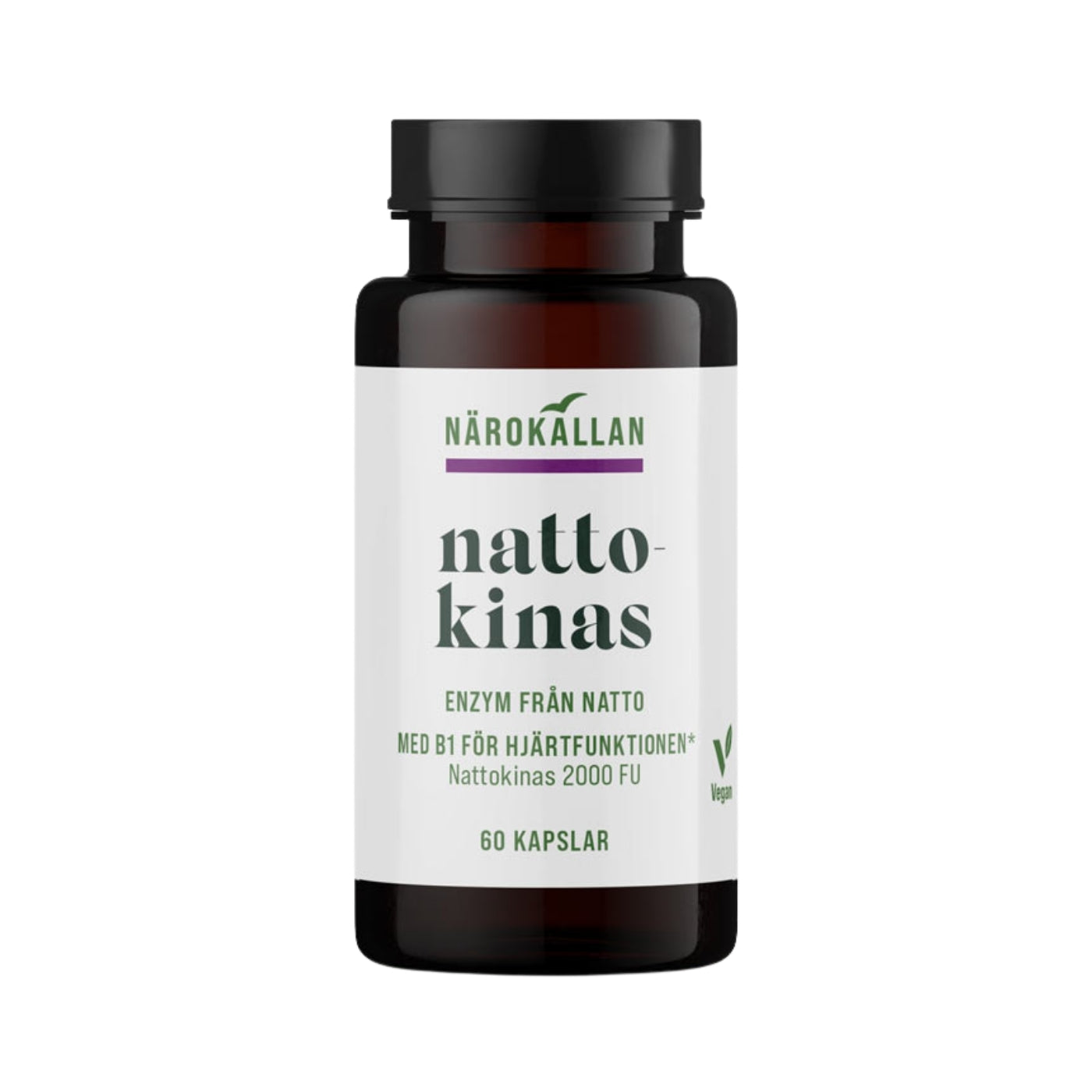 Närokällan Nattokinas, 60 kapslar