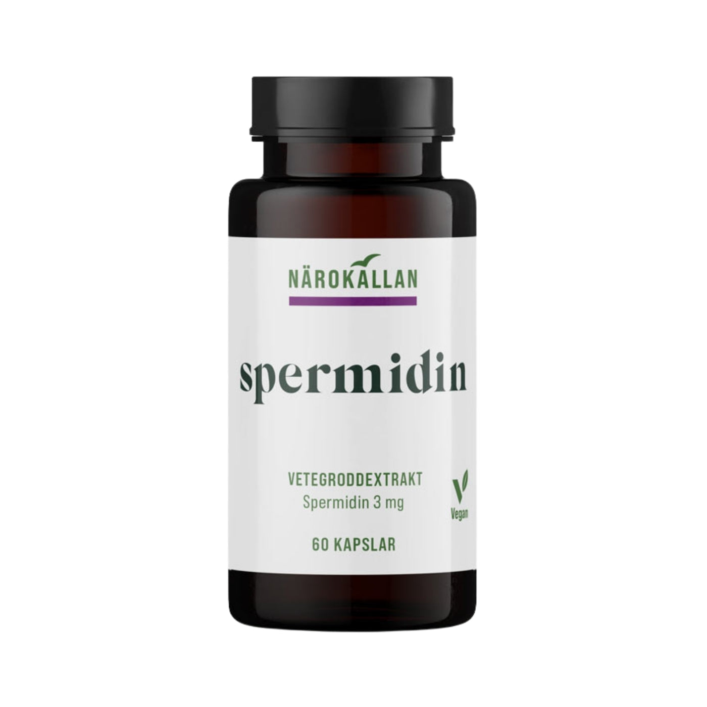 Närokällan Spermidin, 60 kapslar