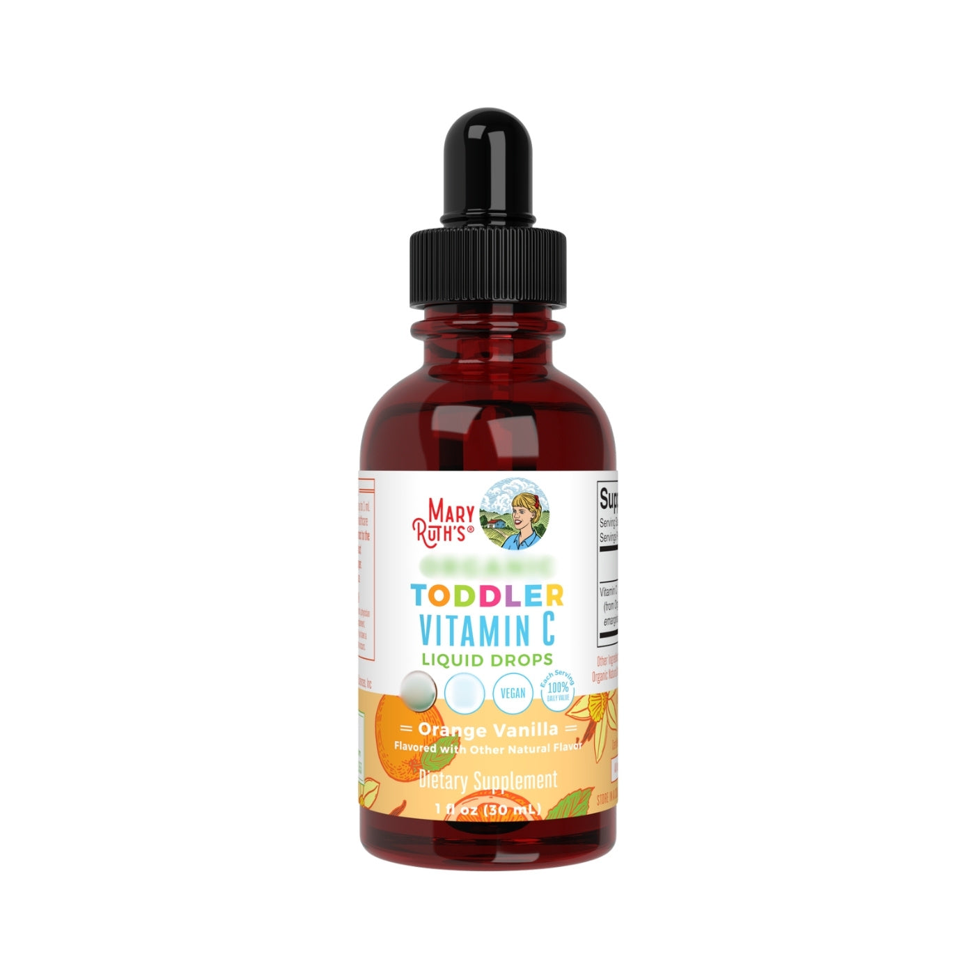 Toddler Flytande C-vitamin 1-3 år 30 ml - MaryRuth´s