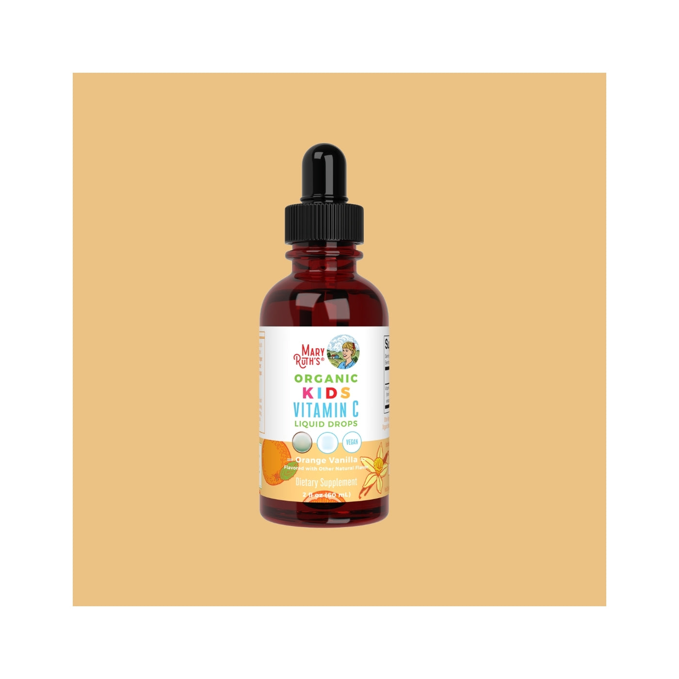 Kids Flytande C-vitamin 60 ml - MaryRuth´s