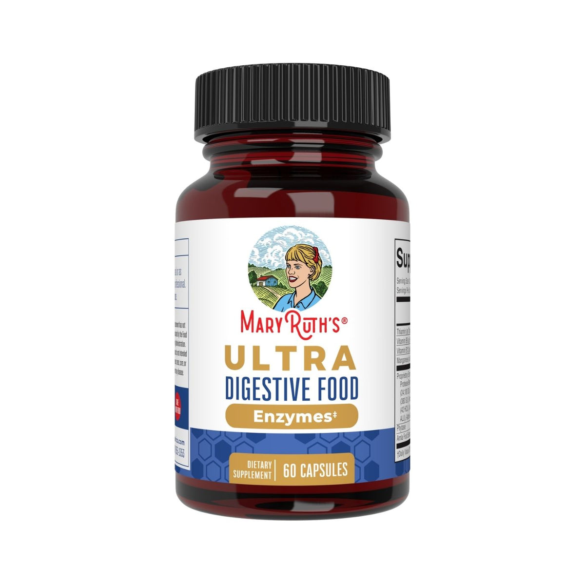 Ultra Digestive Enzymes / Enzymes 60 capsules – MaryRuth’s