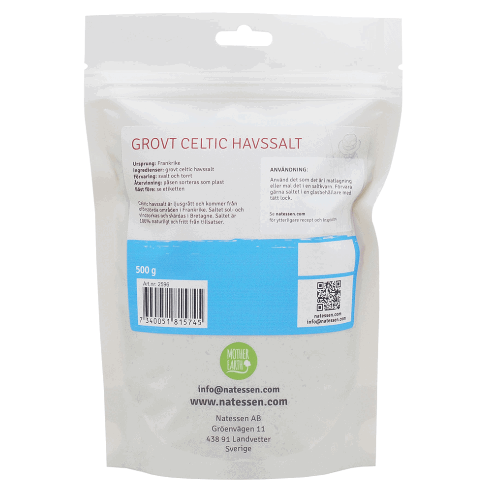 Celtic Sea Salt Coarse 500 grams