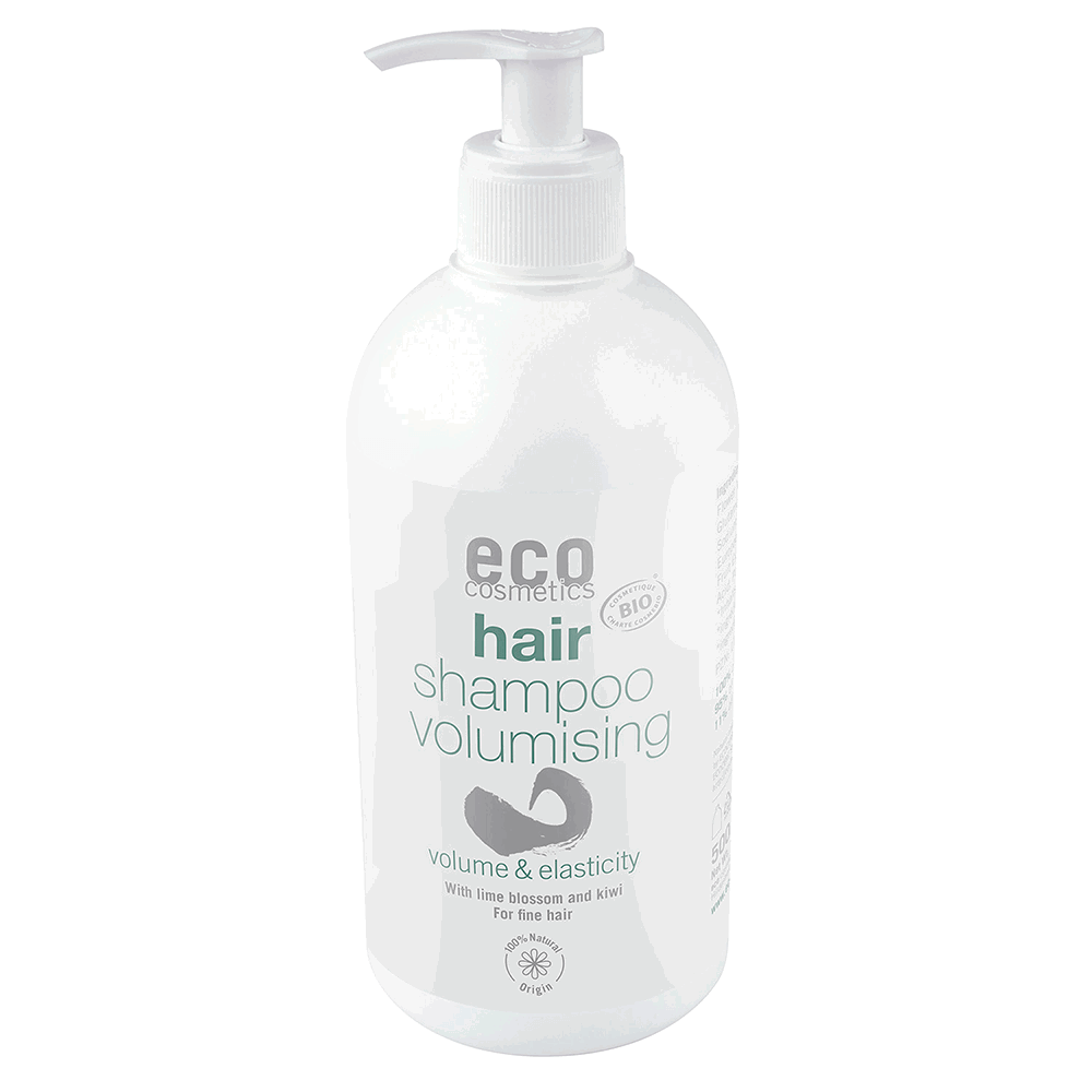 Eco Cosmetics - Shampoo Volume with Linden Blossom & Kiwi, 500 ml