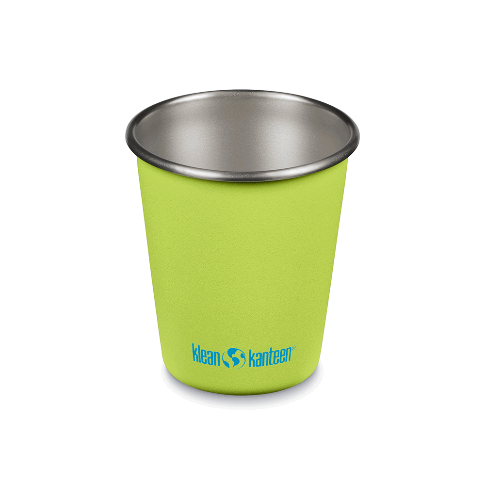 Klean Kanteen - Kids Cup with Lid & Straw, Juicy Pear - 296 ml