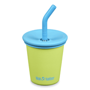 Klean Kanteen - Kids Cup with Lid & Straw, Juicy Pear - 296 ml