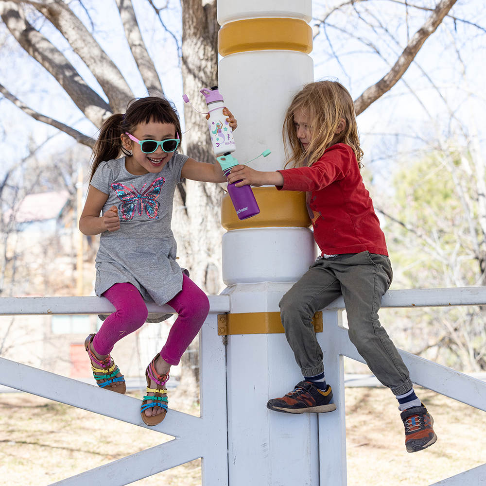 Kid Kanteen - Sport Bottle Kid Narrow Sport Cap, Sparkling Grape - 355 ml