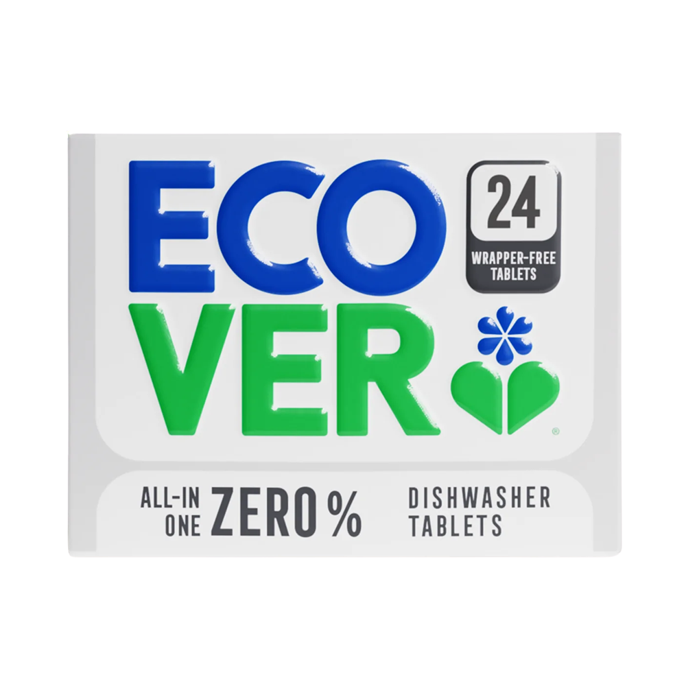 Ecover Maskindiskmedel Tabletter Parfymfritt, 24 st