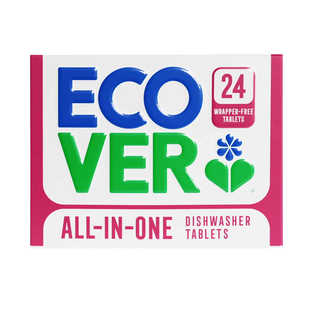 Ecover Maskindiskmedel Tabletter Citrus All-in-One 24 st