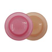 Pura - Kiki Silicone Sealing Disks Lids, Rose & Carrot - 2-pack