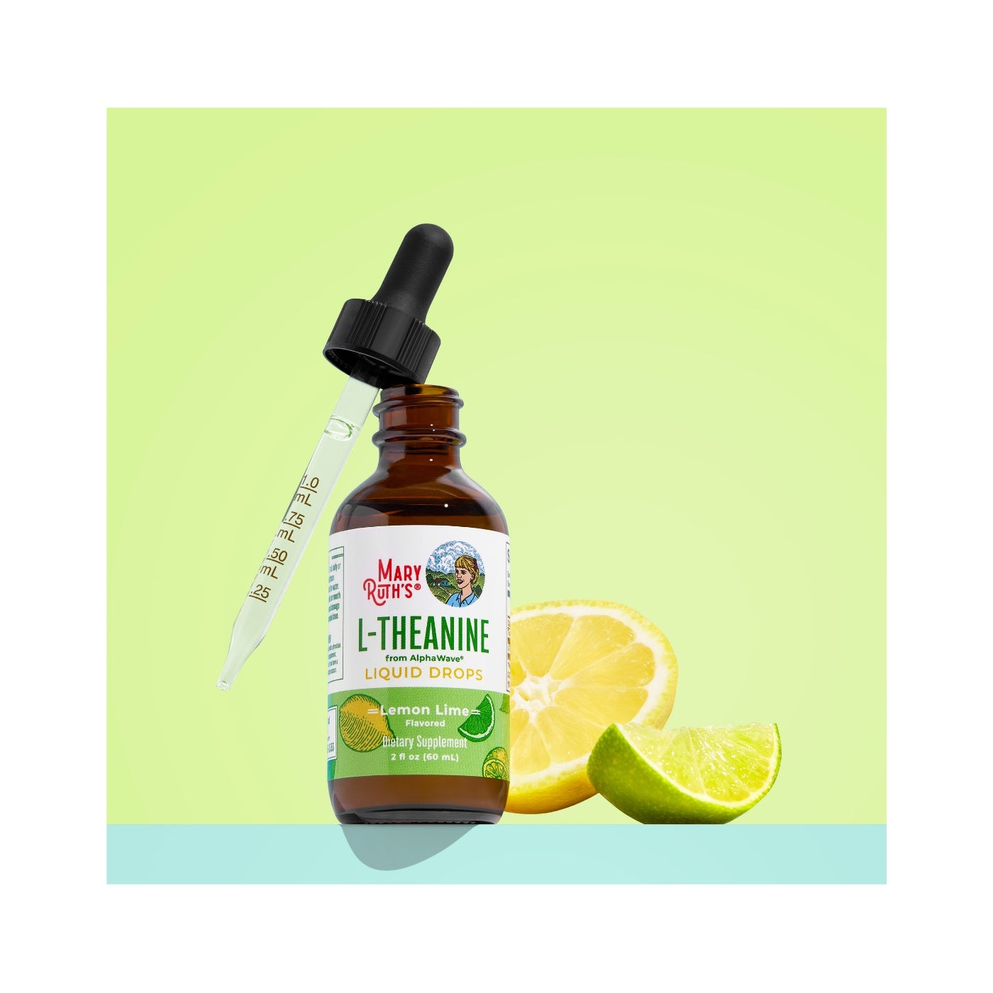 L-Theanine Liquid Drops 60 ml - MaryRuth’s