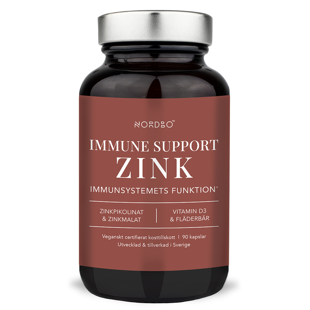 Nordbo - Immune Support Zink, 90 kapslar