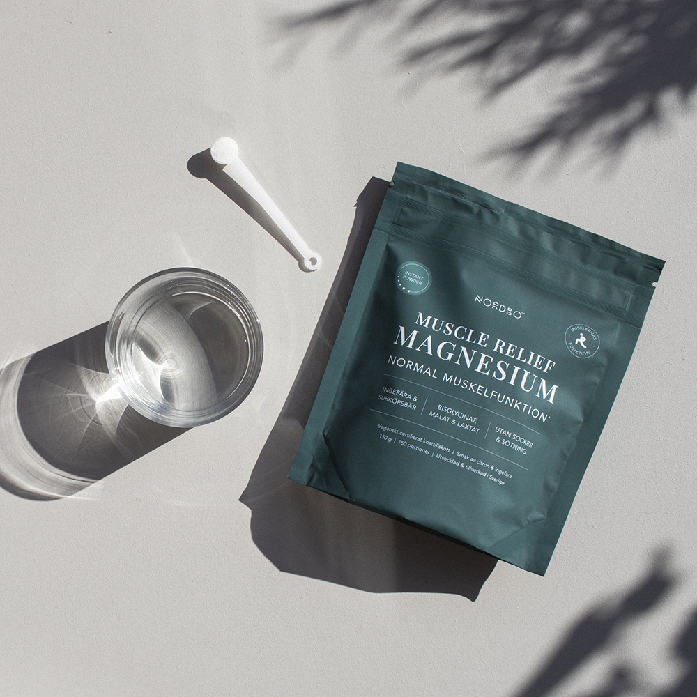 Nordbo - Muscle Relief Instant Magnesium, 150 g