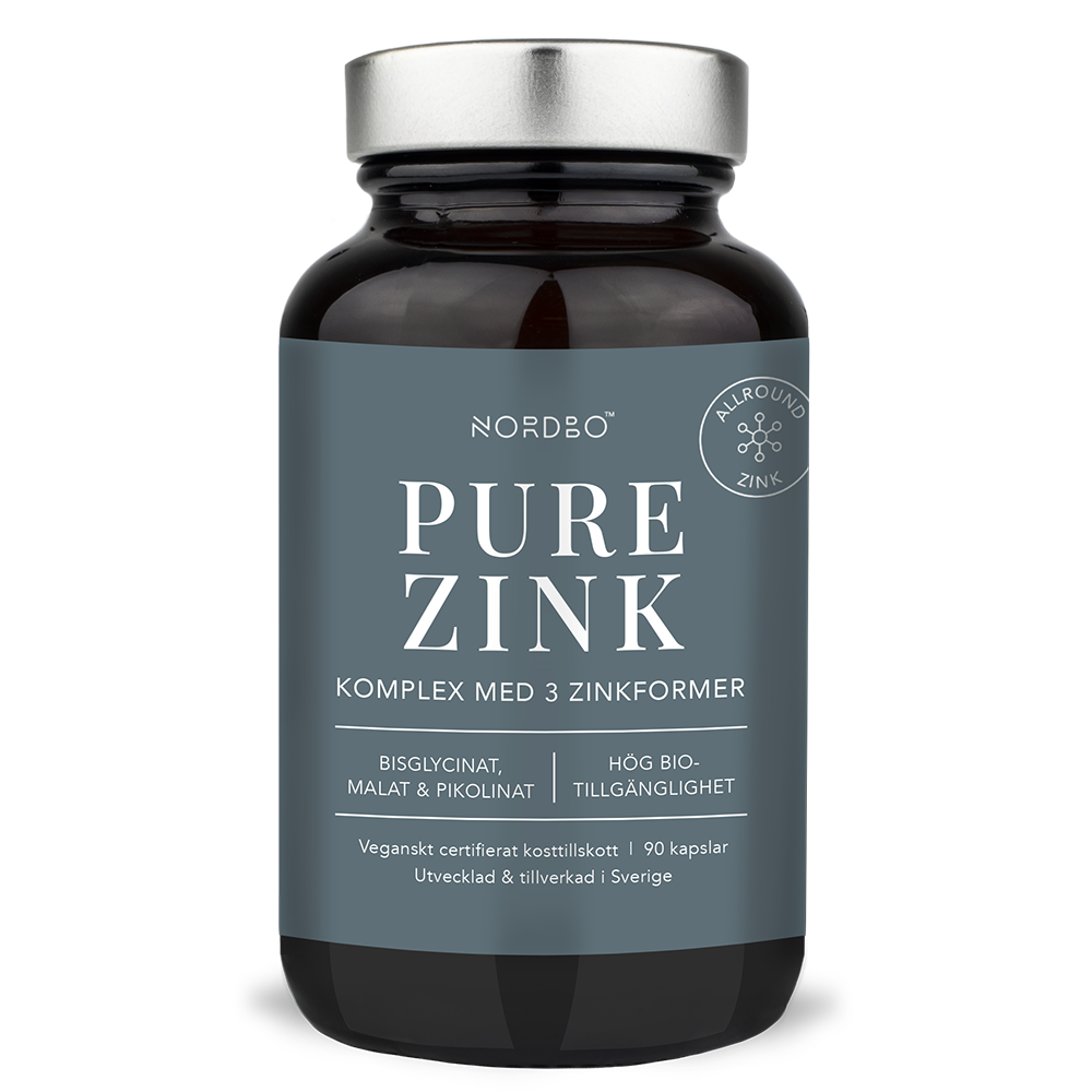 Nordbo - Pure Zink, 90 kapslar
