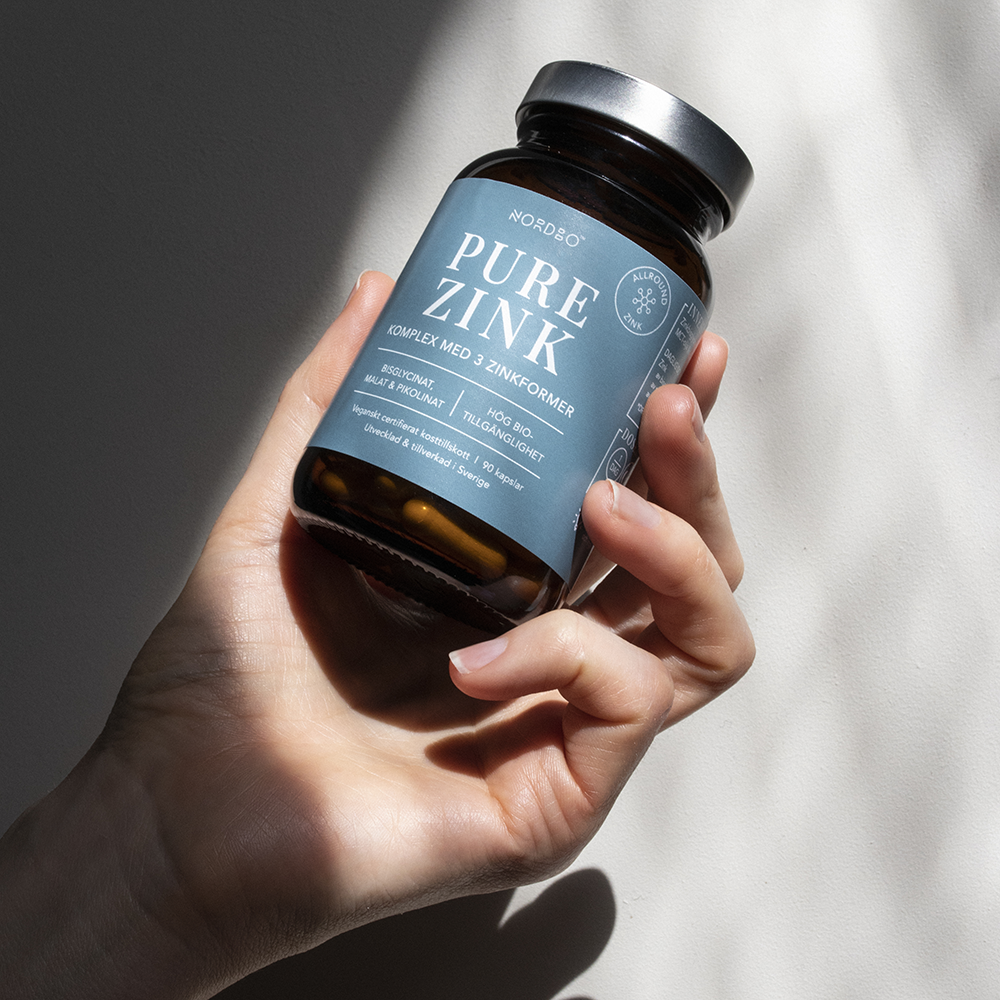 Nordbo - Pure Zink, 90 kapslar