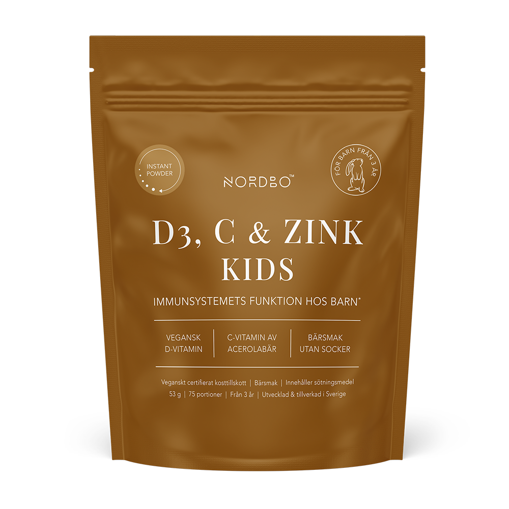 Nordbo - D3, C & Zink, Kids, 53 g