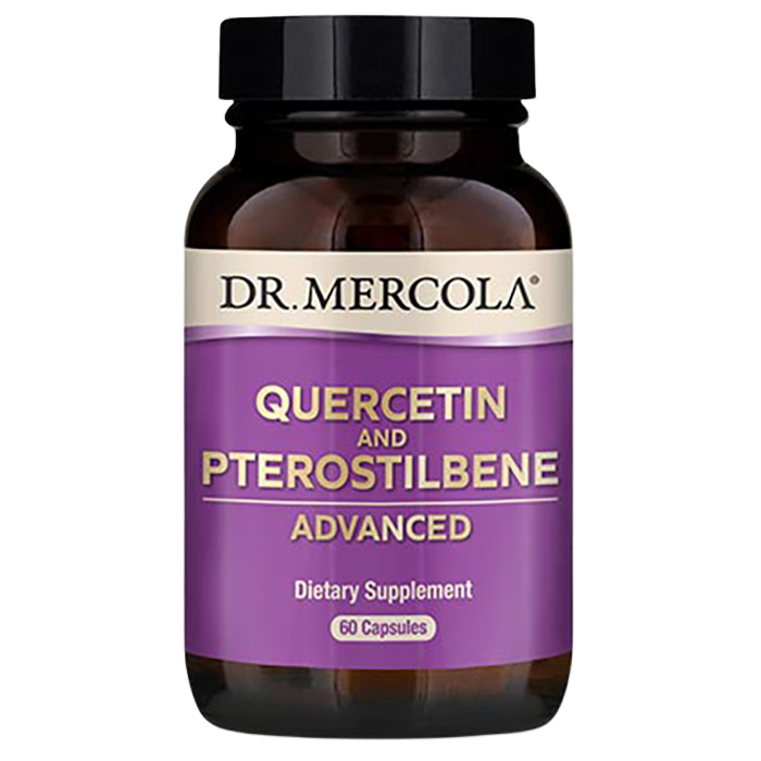 Dr Mercola Quercetin and Pterostilbene, 60 capsules