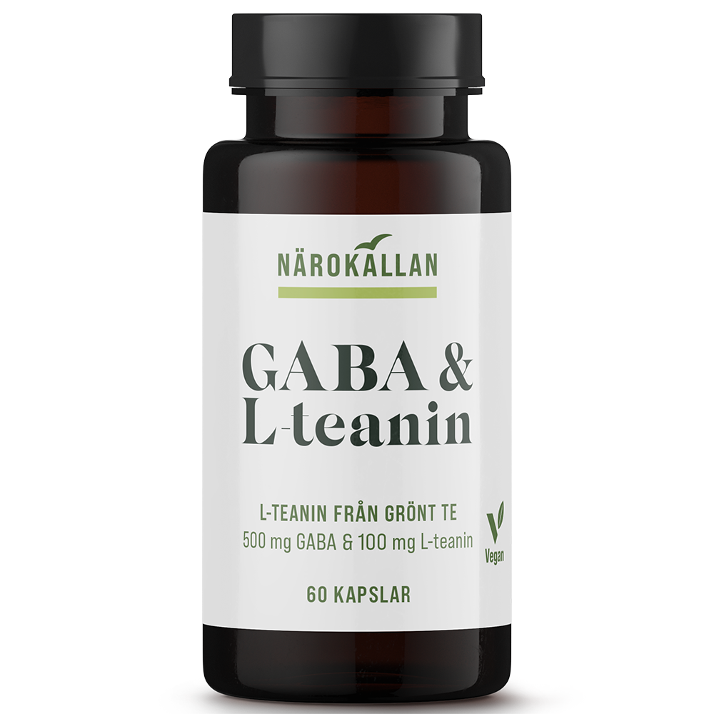 Närokällan GABA & L-theanine, 60 capsules