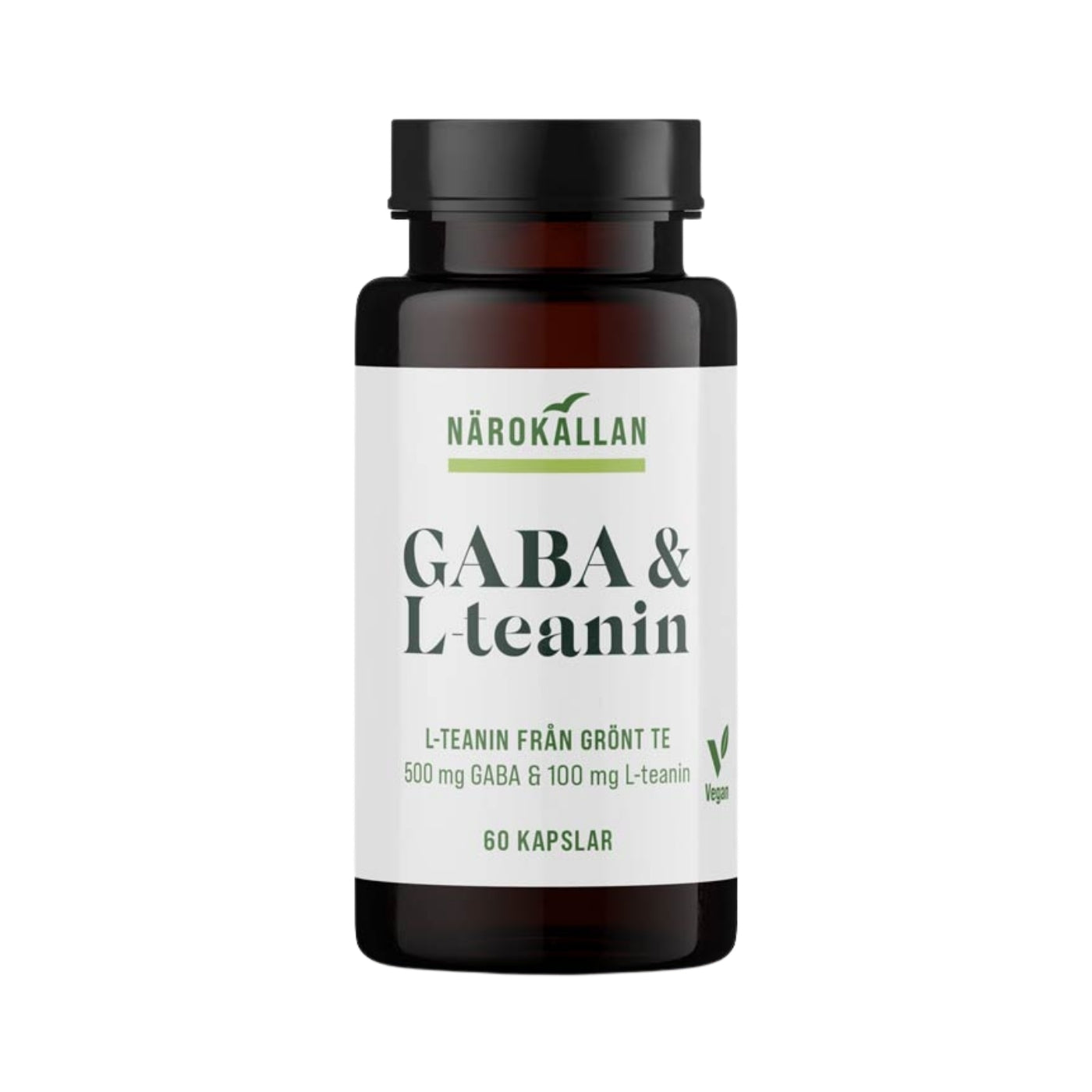 Närokällan GABA & L-theanine, 60 capsules