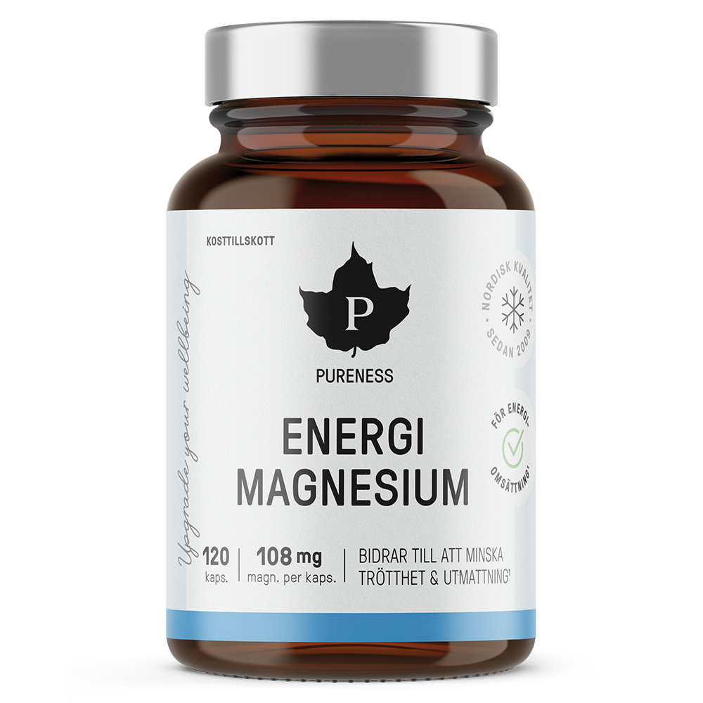 Pureness Energimagnesium, 120 kapslar