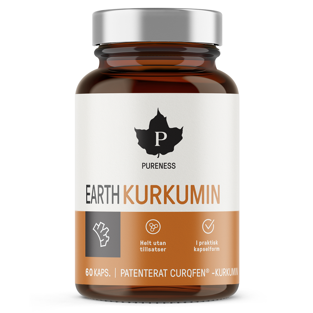 Pureness EARTH CurQfen Curcumin, 60 capsules