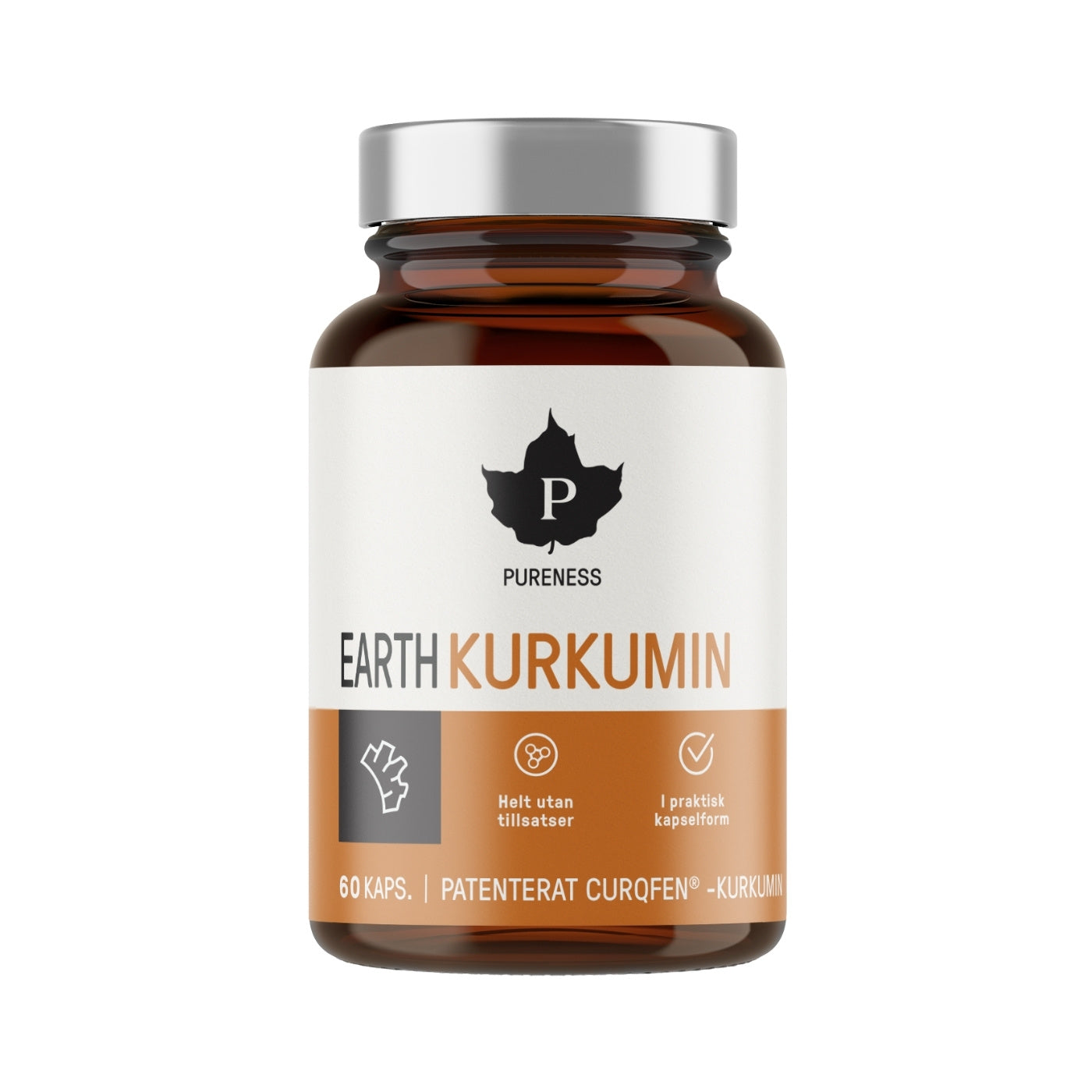 EARTH CurQfen Curcumin 60 capsules - Pureness