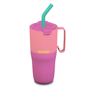 Klean Kanteen - Rise Tumbler Flip Straw Lid, Pink Lemonade Kaleidoscope - 769 ml