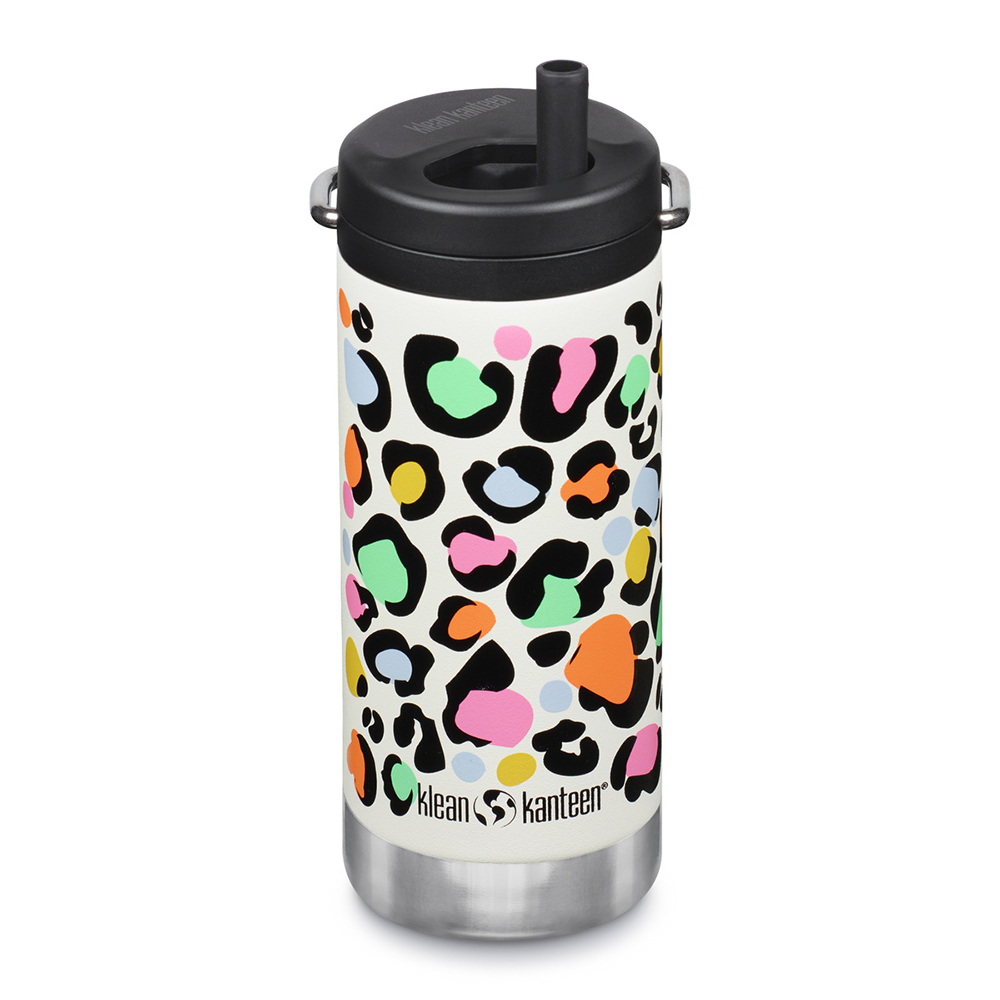 Klean Kanteen - Insulated TKWide Twist Cap, Leopard Print - 355 ml