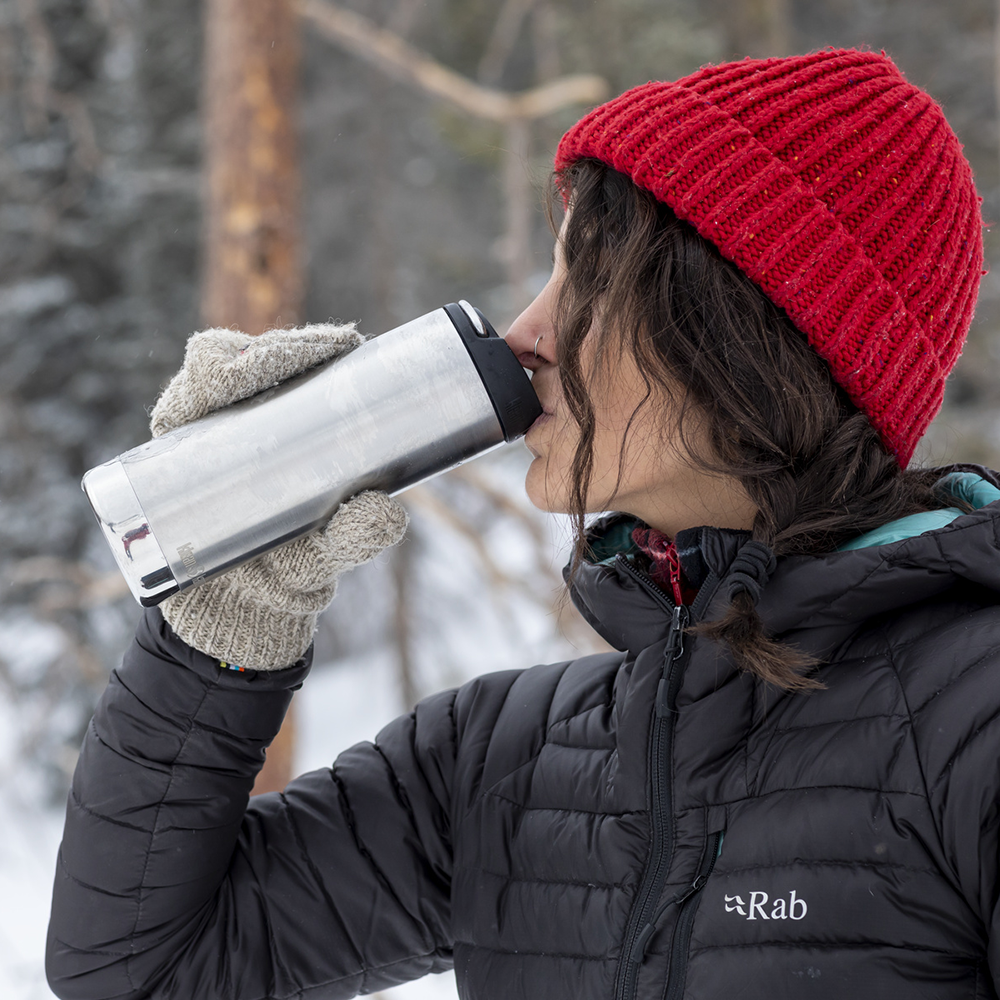 Klean Kanteen - Insulated TKWide Café Cap, Peach Parfait - 473 ml