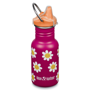 Kid Kanteen - Sippy Cup Sippy Cap, Happy Flowers - 355 ml