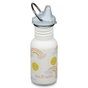 Kid Kanteen - Drikkekop Sippy Cap, Rainbows White - 355 ml