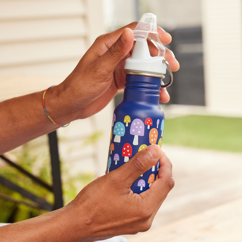 Kid Kanteen - Sippy Cup Sippy Cap, Mushrooms - 355 ml