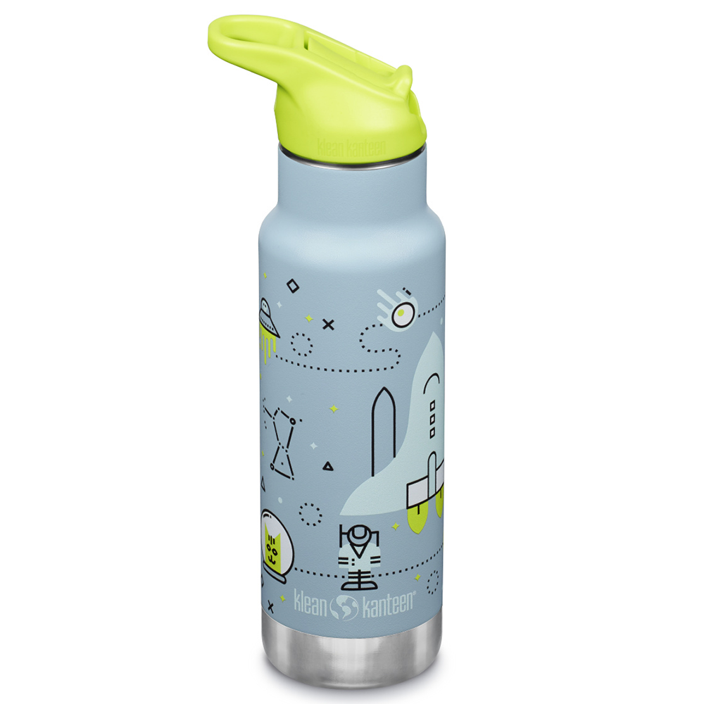 Kid Kanteen - Insulated Water Bottle Flip Seal Sport Cap, Launch Plan - 355 ml