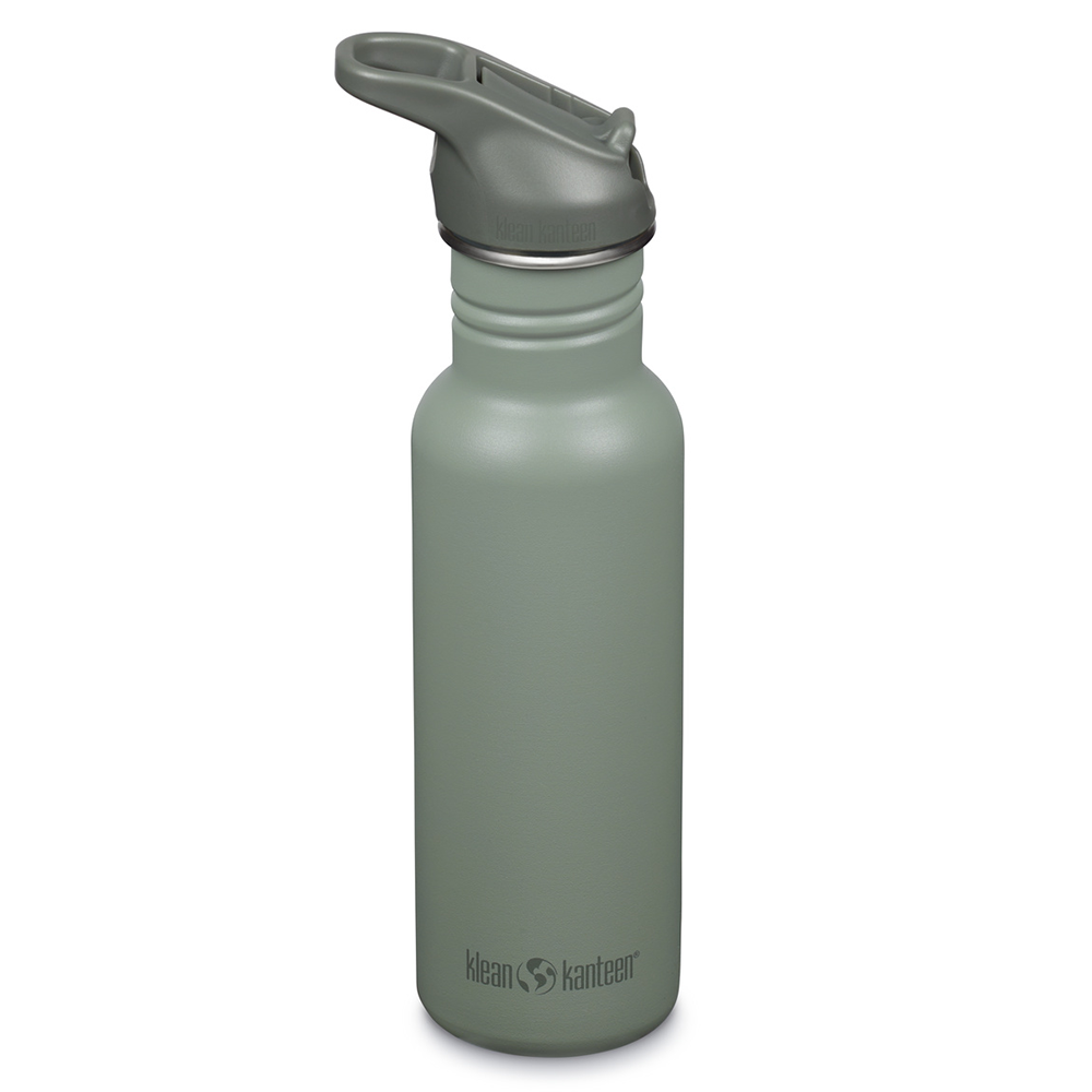 Klean Kanteen - Water Bottle Classic Flip Seal Sport Cap, Sea Spray - 532 ml