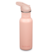 Klean Kanteen - Water Bottle Classic Flip Seal Sport Cap, Peach Parfait - 532 ml
