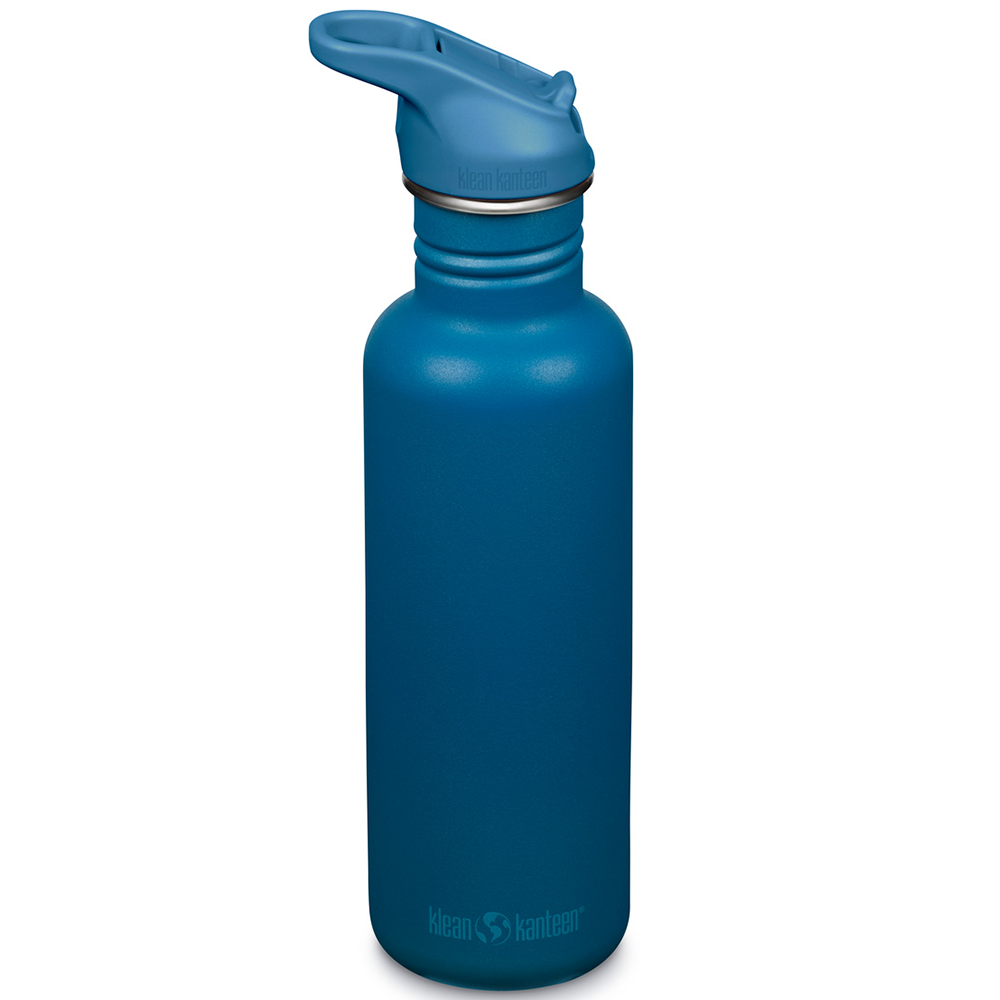 Klean Kanteen - Vattenflaska Classic Flip Seal Sport Cap, Corsair - 800 ml