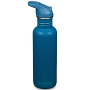 Klean Kanteen - Water Bottle Classic Flip Seal Sport Cap, Corsair - 800 ml