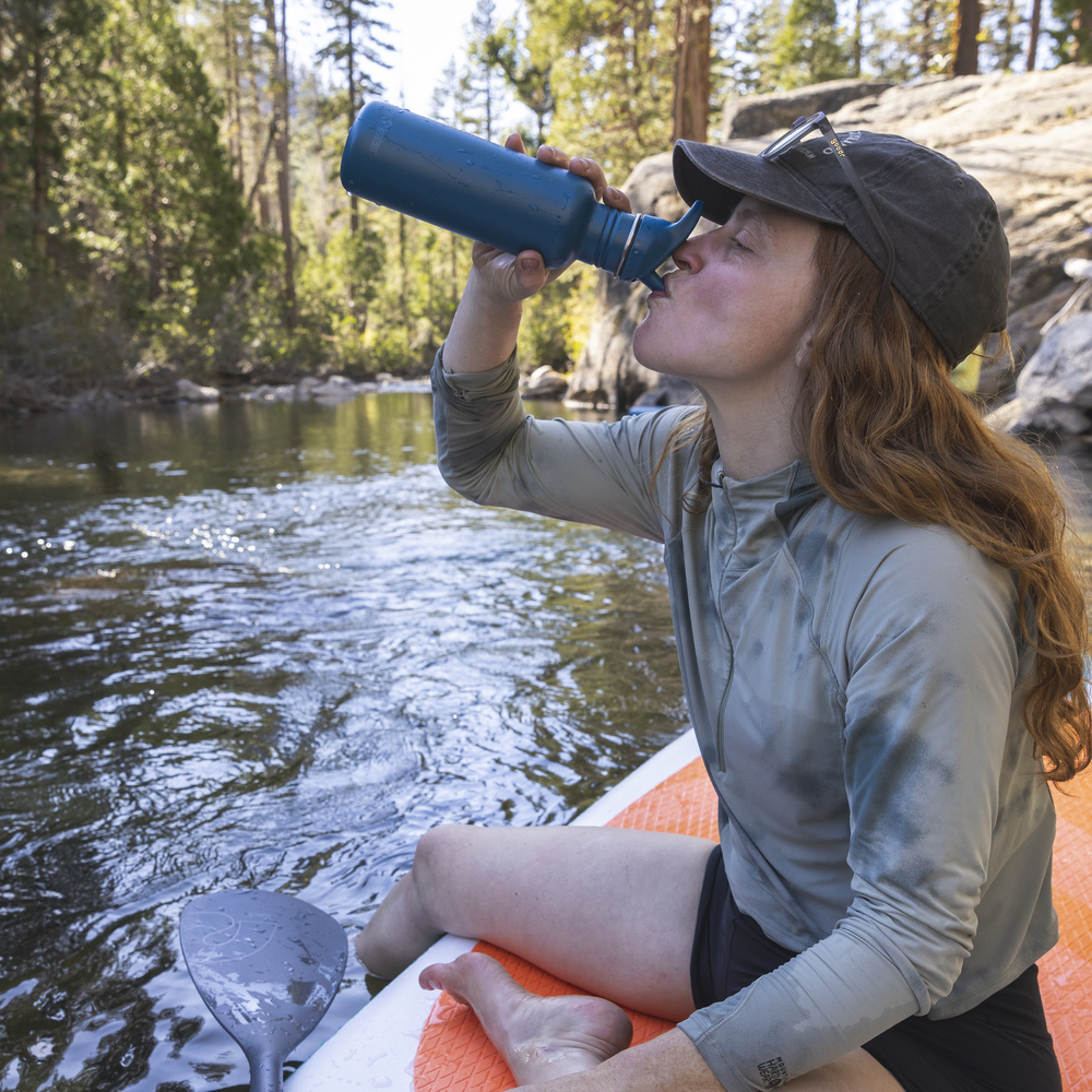 Klean Kanteen - Vattenflaska Classic Flip Seal Sport Cap, Corsair - 800 ml