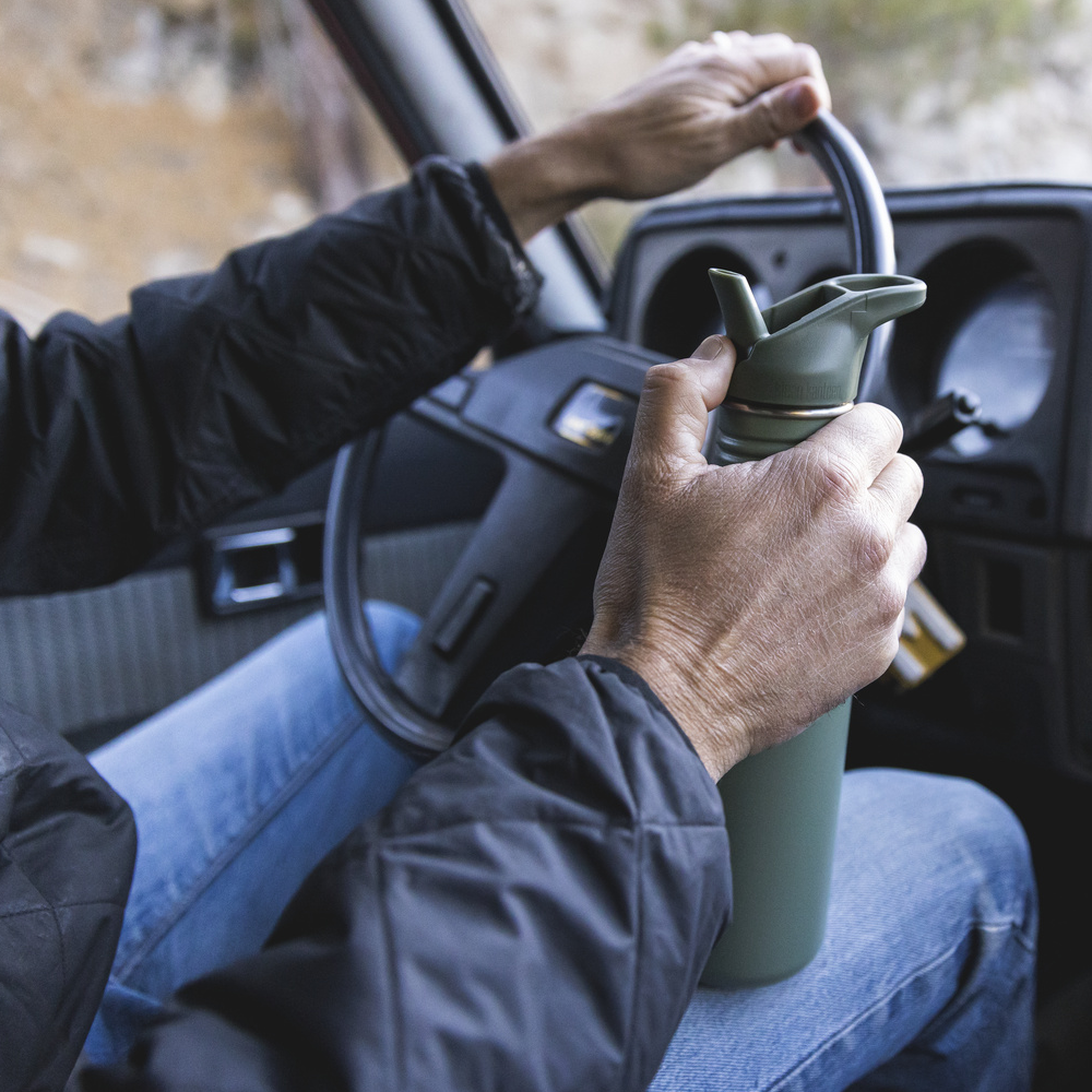 Klean Kanteen - Vandflaske Classic Flip Seal Sport Cap, Sea Spray - 800 ml