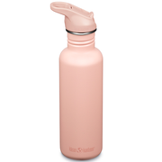 Klean Kanteen - Water Bottle Classic Flip Seal Sport Cap, Peach Parfait - 800 ml